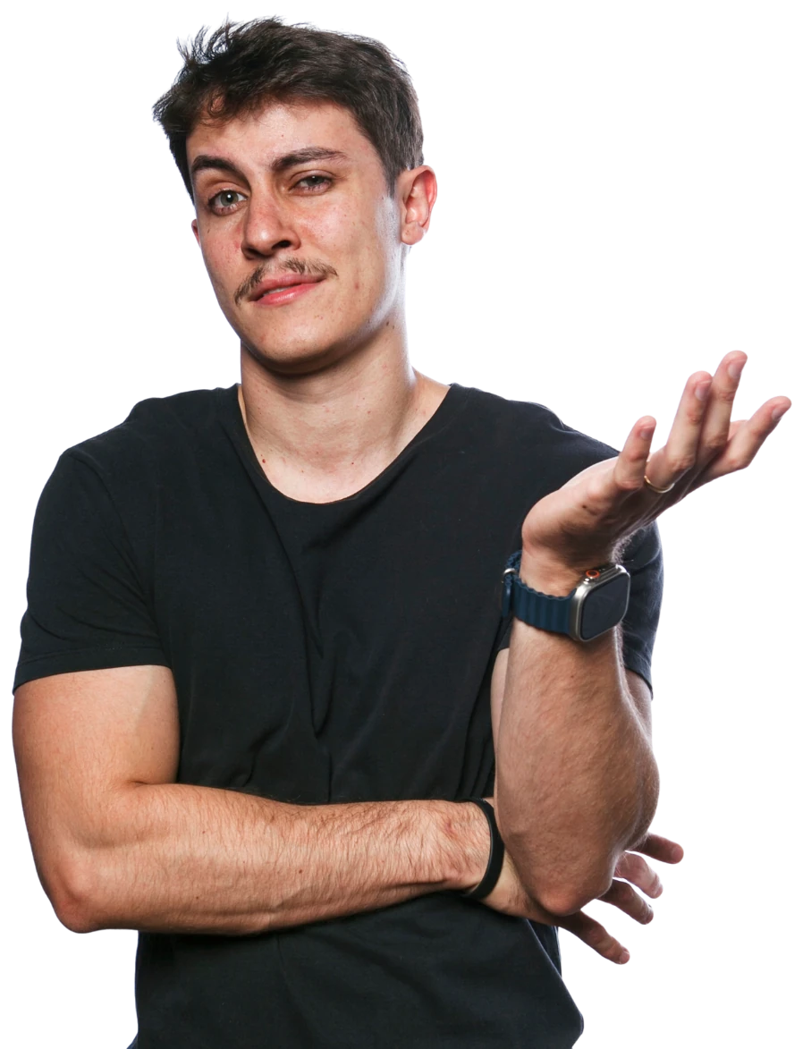 Felipe Guisoli, que abre a live às 6h07