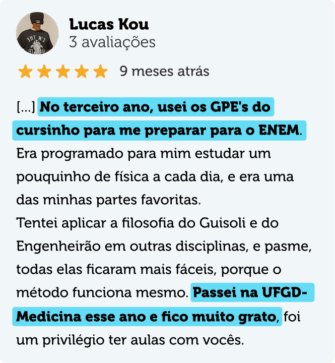 Avaliação no Google - print