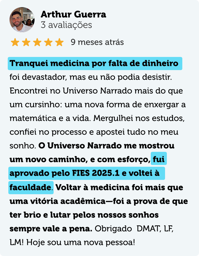 Avaliação no Google - print