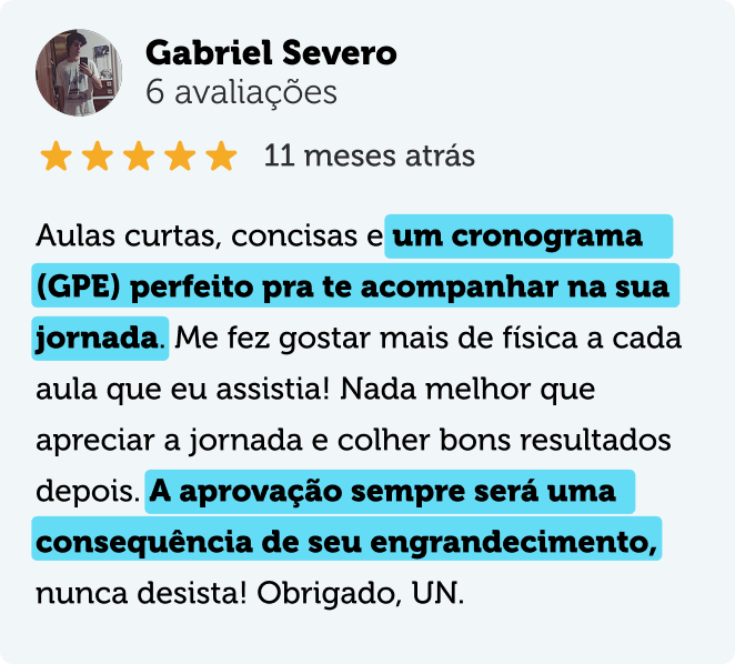 Avaliação no Google - print