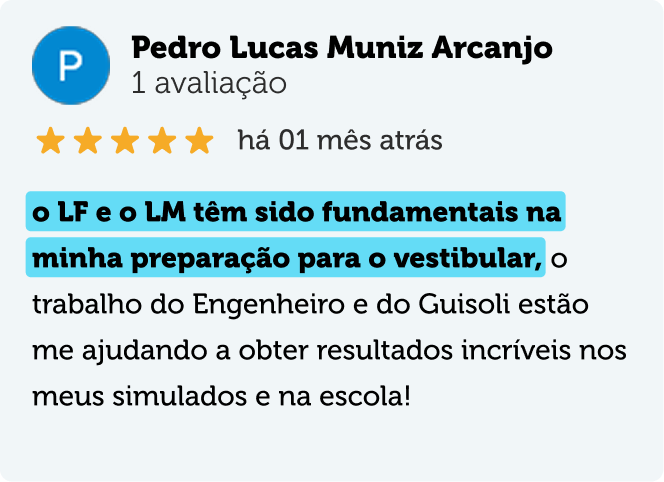 Avaliação no Google - print