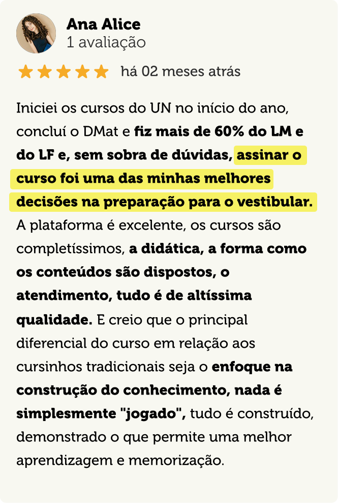 Avaliação no Google - print