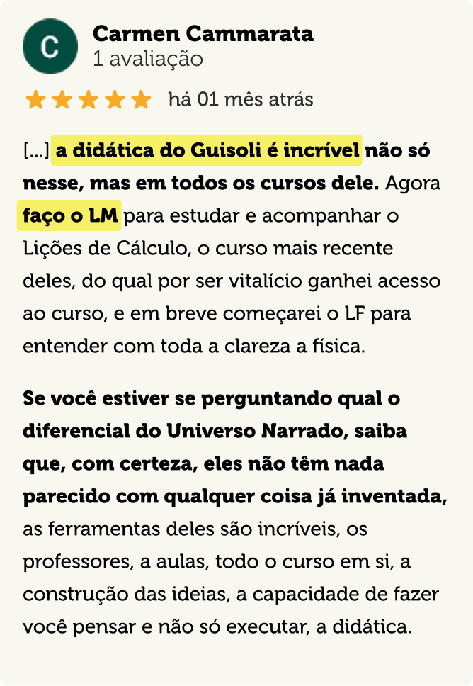 Avaliação no Google - print