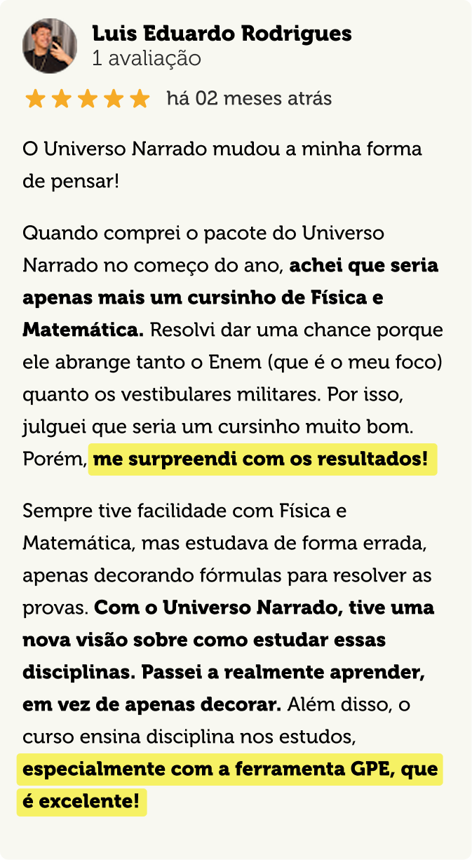 Avaliação no Google - print