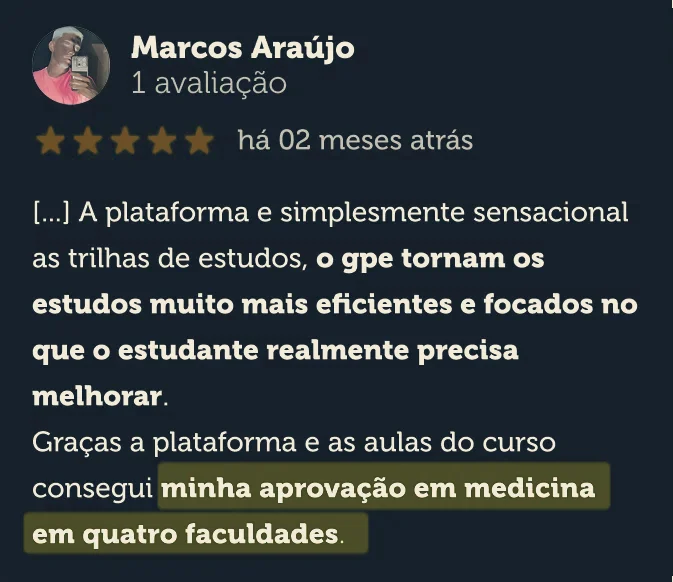 Avaliação no Google