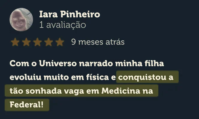 Avaliação no Google