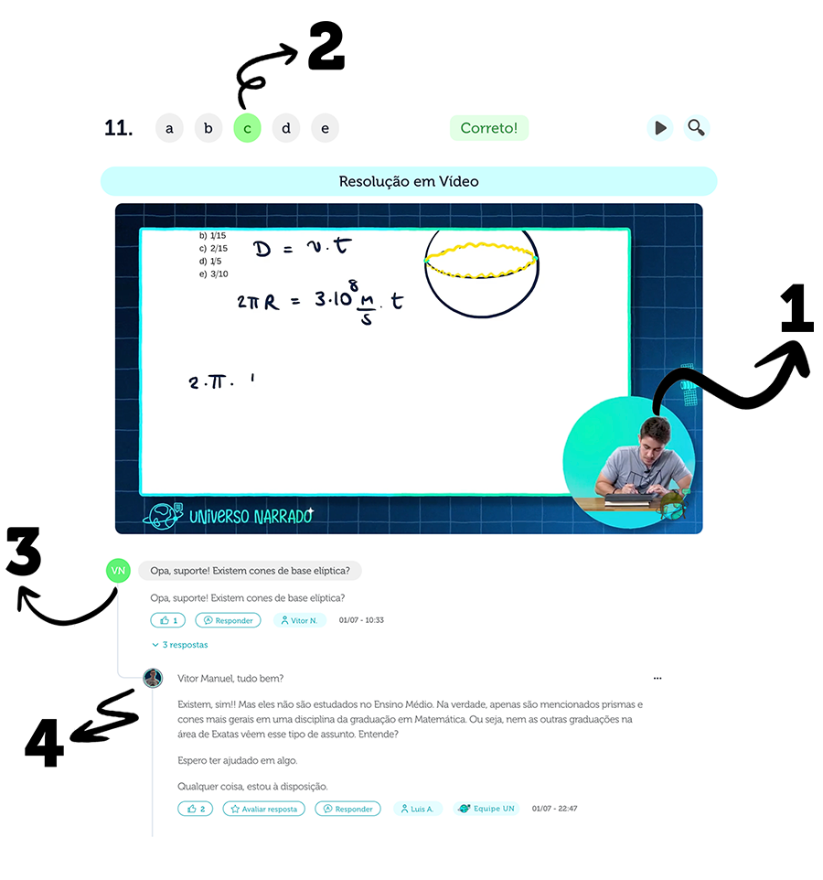 Resolução em vídeo