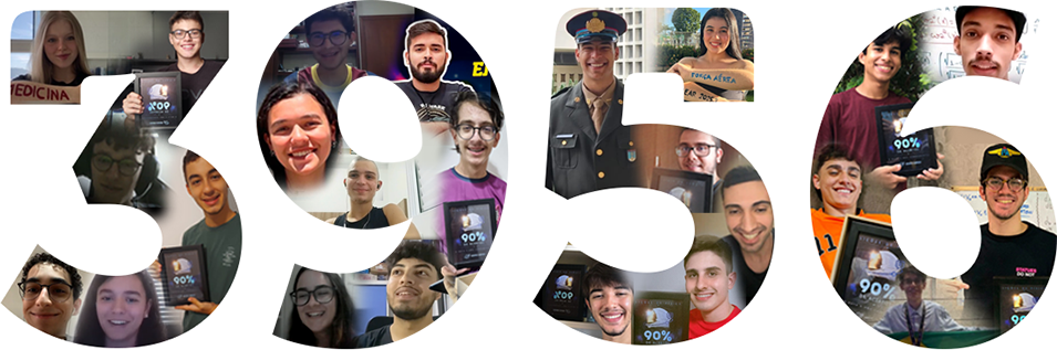 Colagem de avaliações