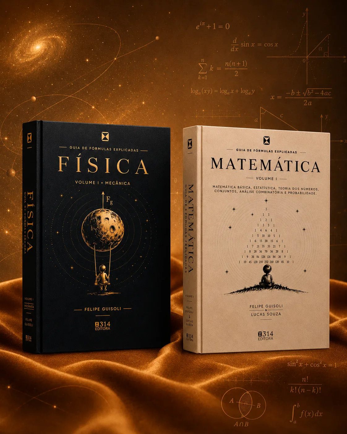 Os 2 livros do Guia de Fórmulas Explicadas