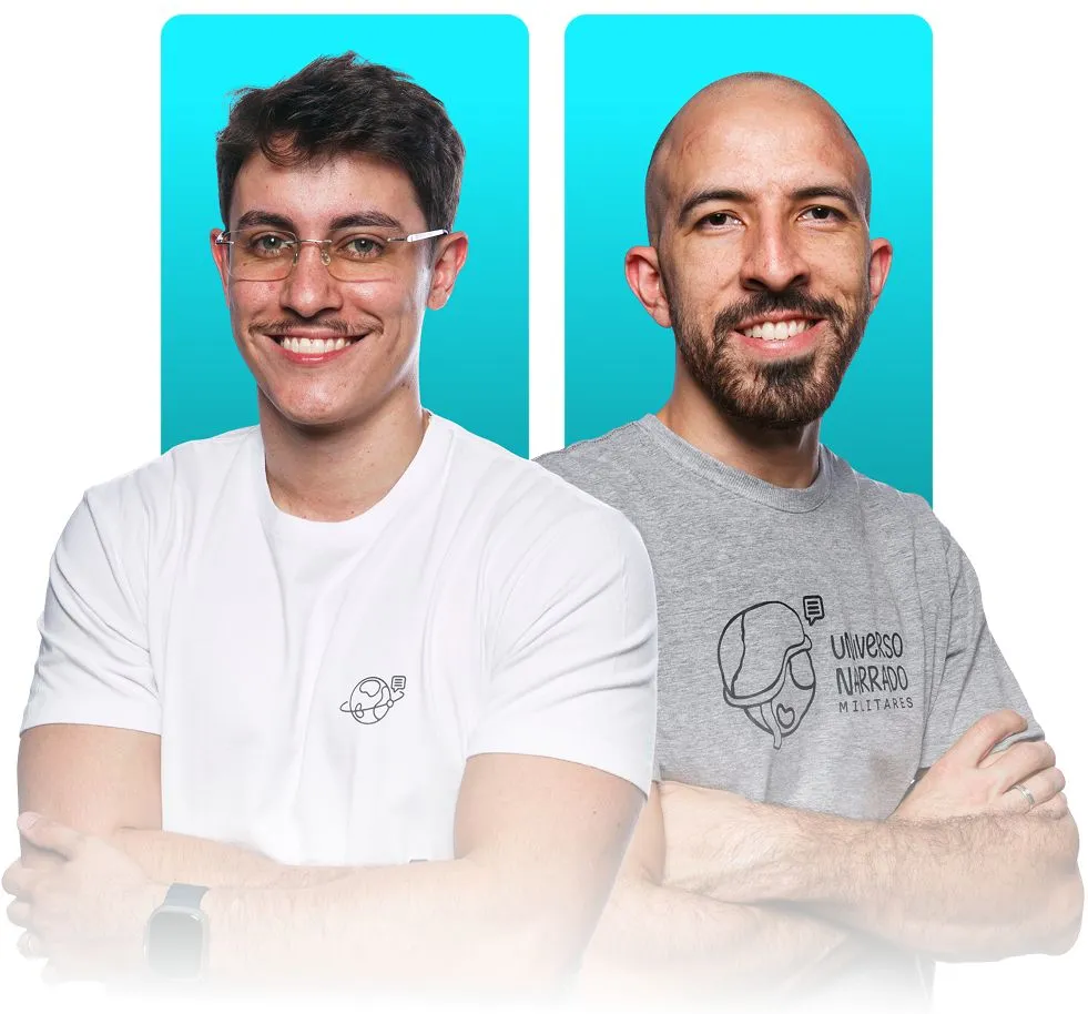 Professores Felipe Guisoli e Engenheiro