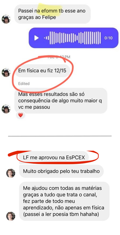 Depoimento de estudante do Universo Narrado