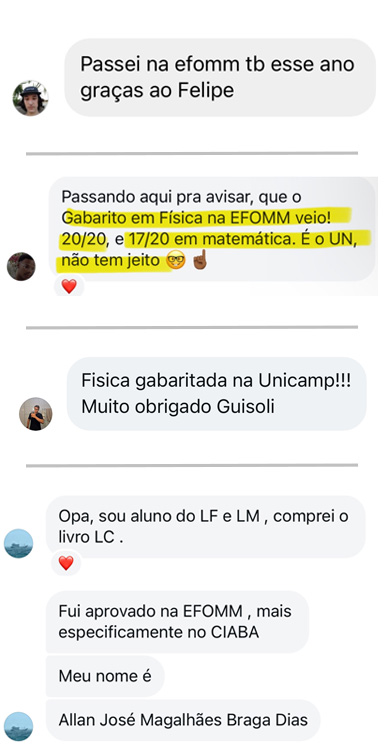 Depoimento de estudante do Universo Narrado