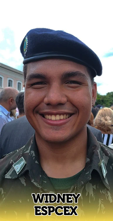 Depoimento de estudante aprovado em concurso militar