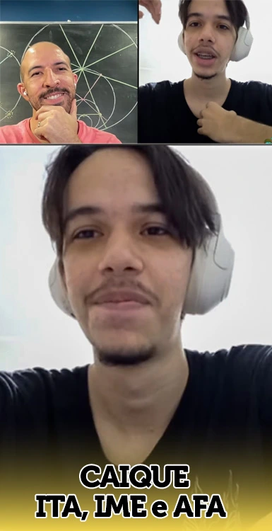 Depoimento de aluno aprovado