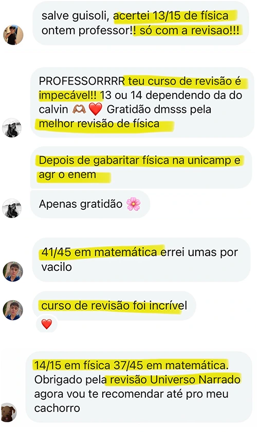 Depoimento de aluno 2